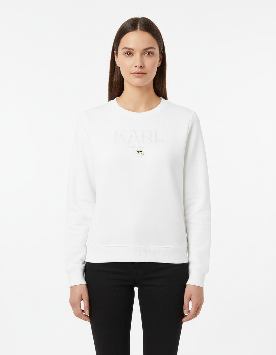 Karl Lagerfeld Sweatshirt White S-3001 White / S