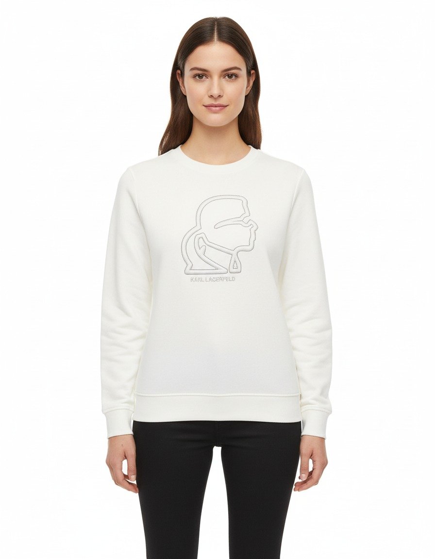 Karl Lagerfeld Sweatshirt White S-3140 White / S