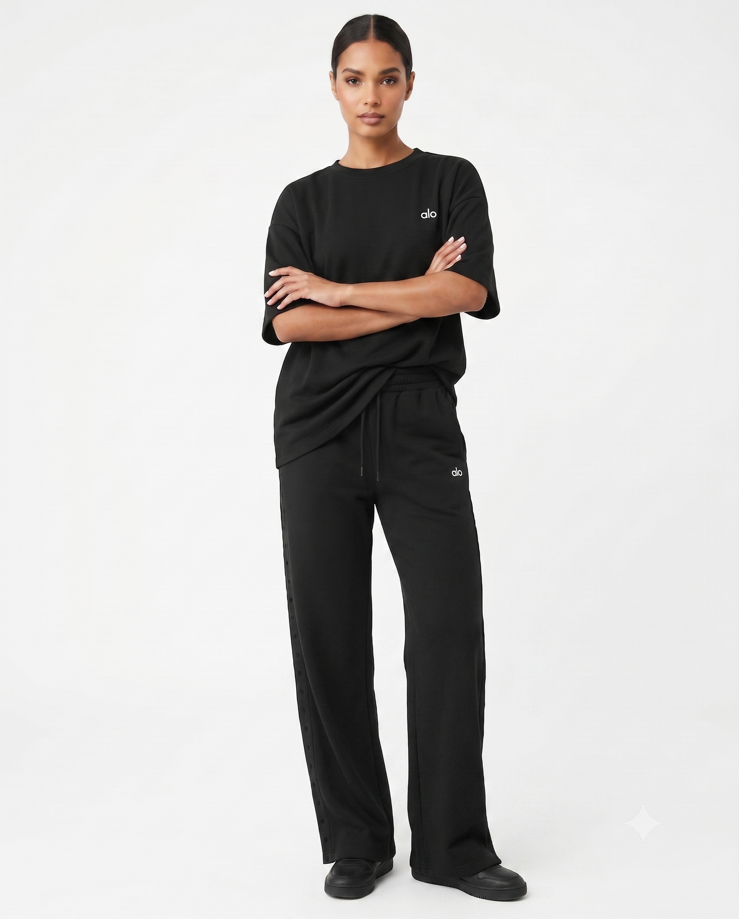 ALO SET 1023 black / L