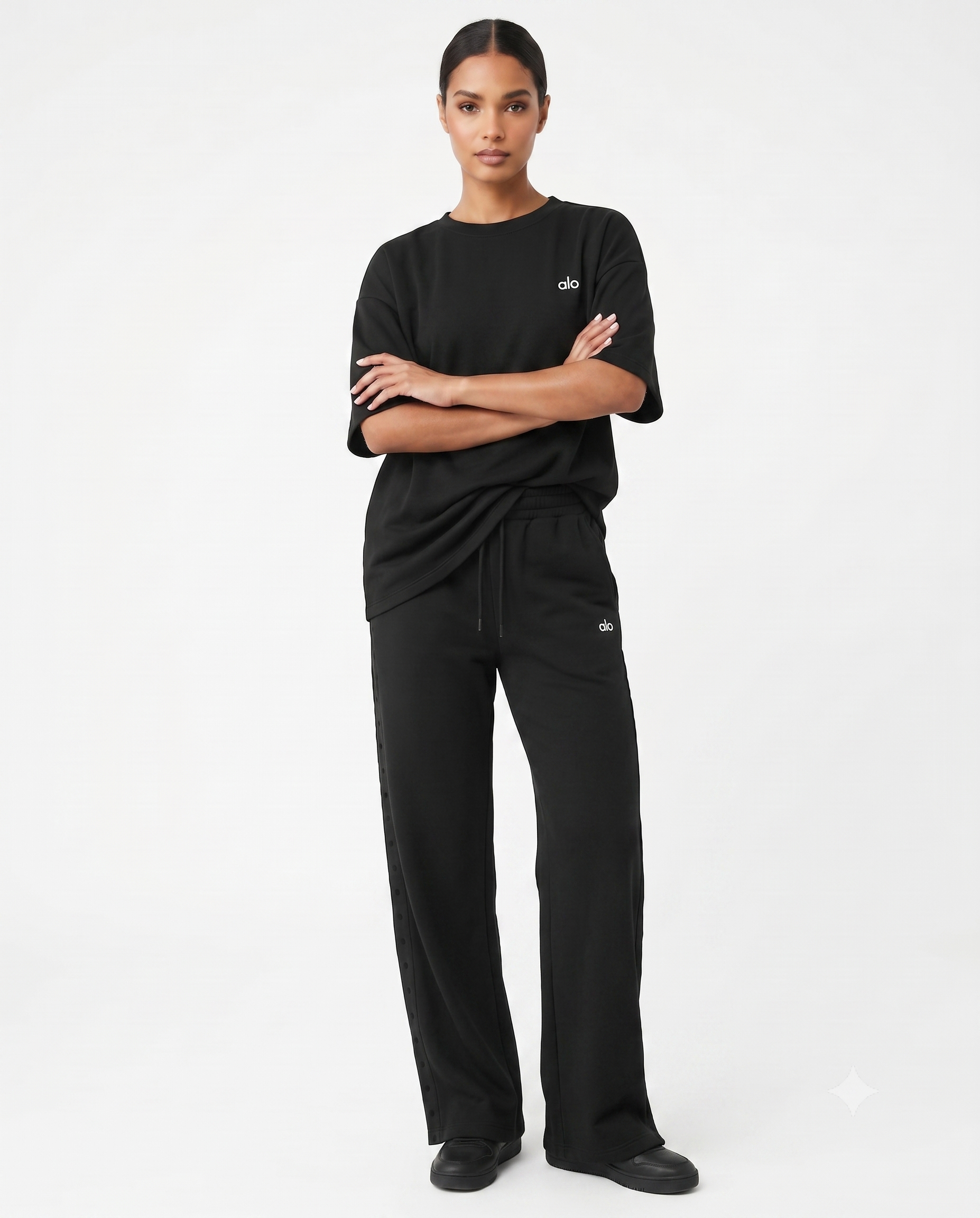 ALO SET 1023 black / L