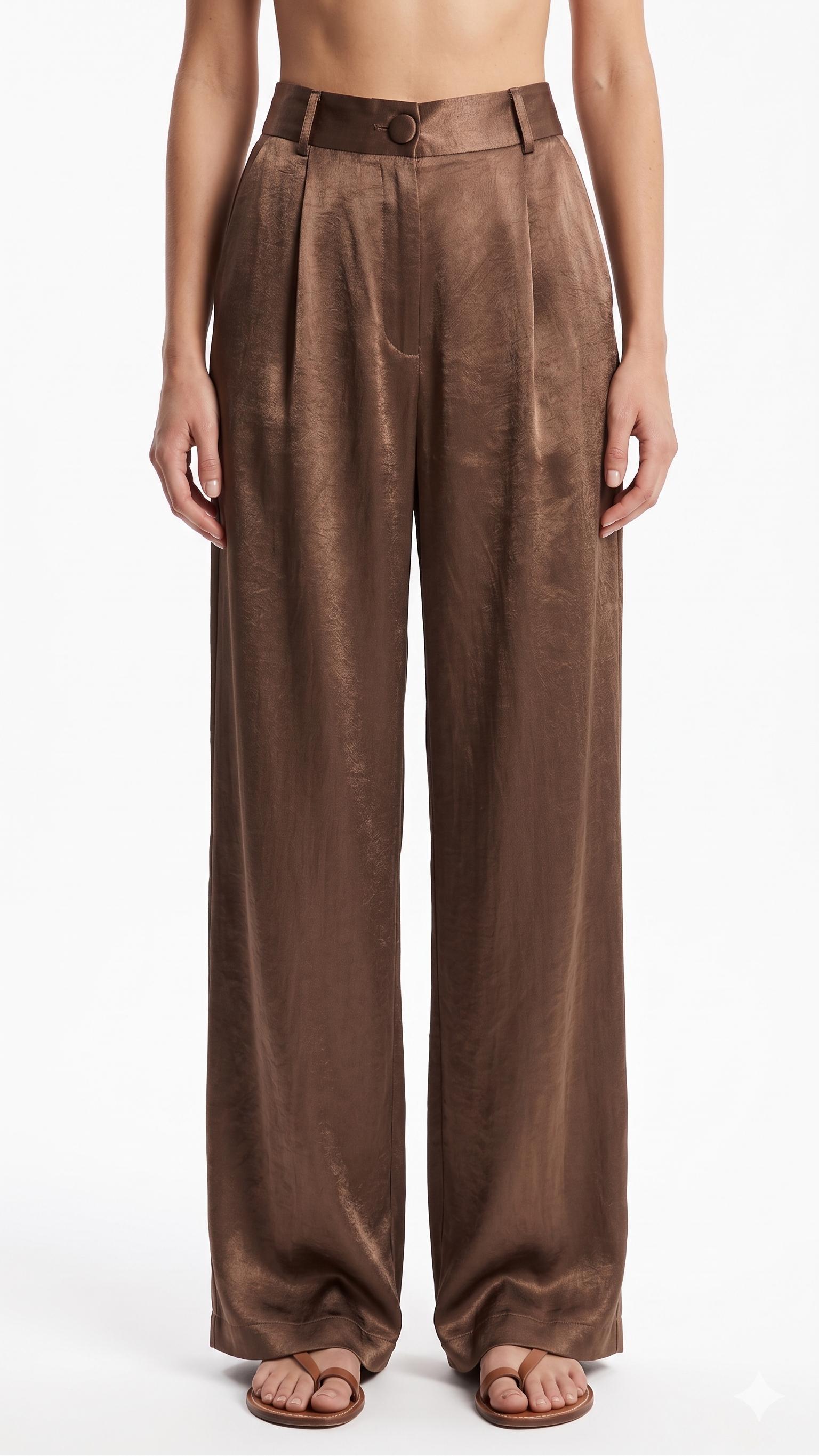 Sobe Pant 0134 Brown Brown / S