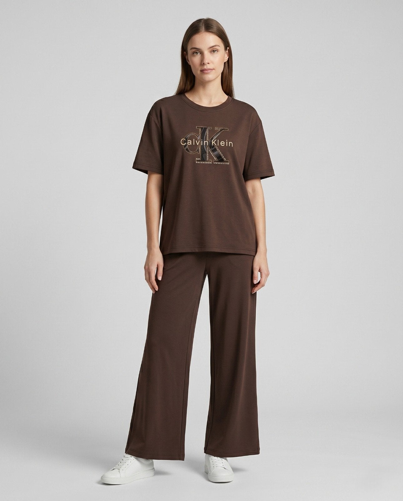 Calvin Klein Set Brown Brown / S