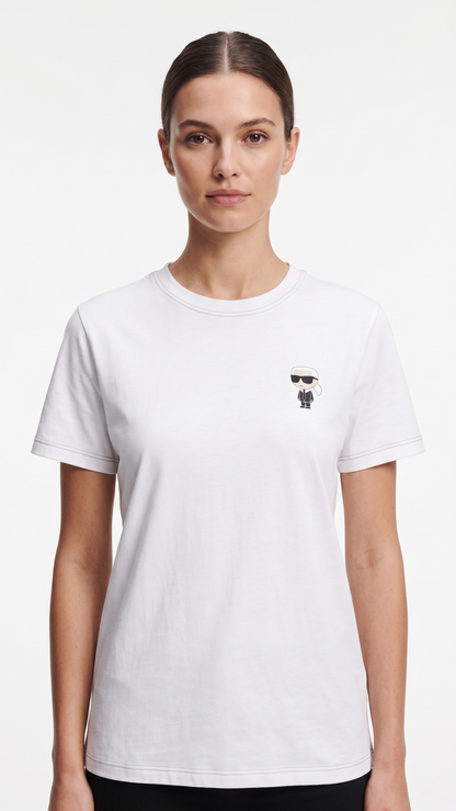KARL T-SHIRT BF-5034 WHITE / Small