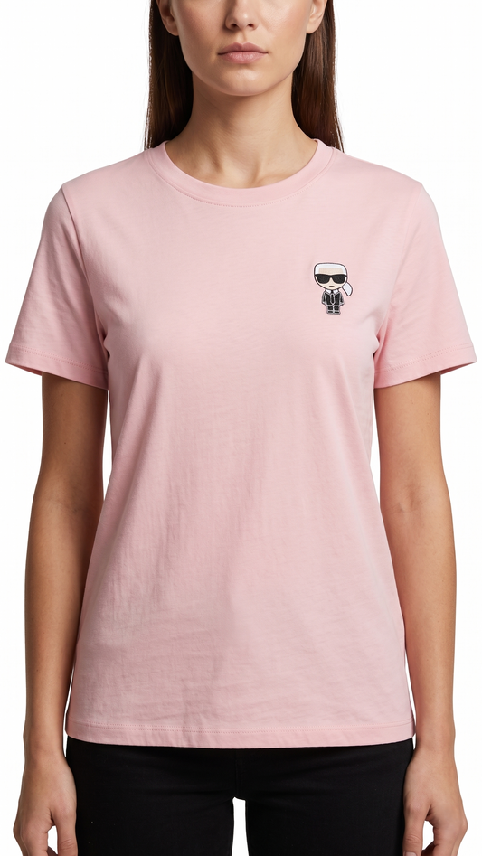 KARL T-SHIRT BF-5034 PINK / Small