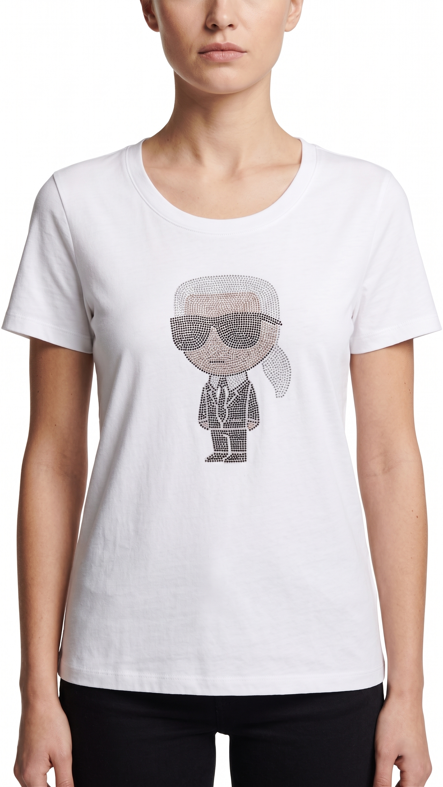KARL T-SHIRT WHT 7079 WHITE / Small