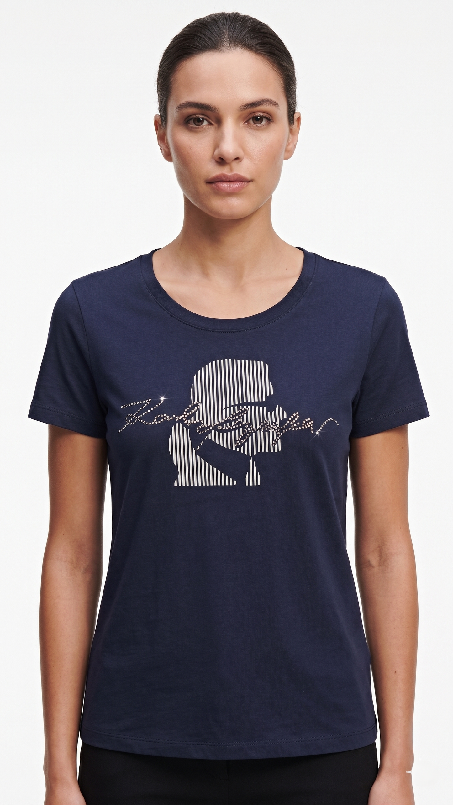 KARL T-SHIRT B-2056 NAVY / Small