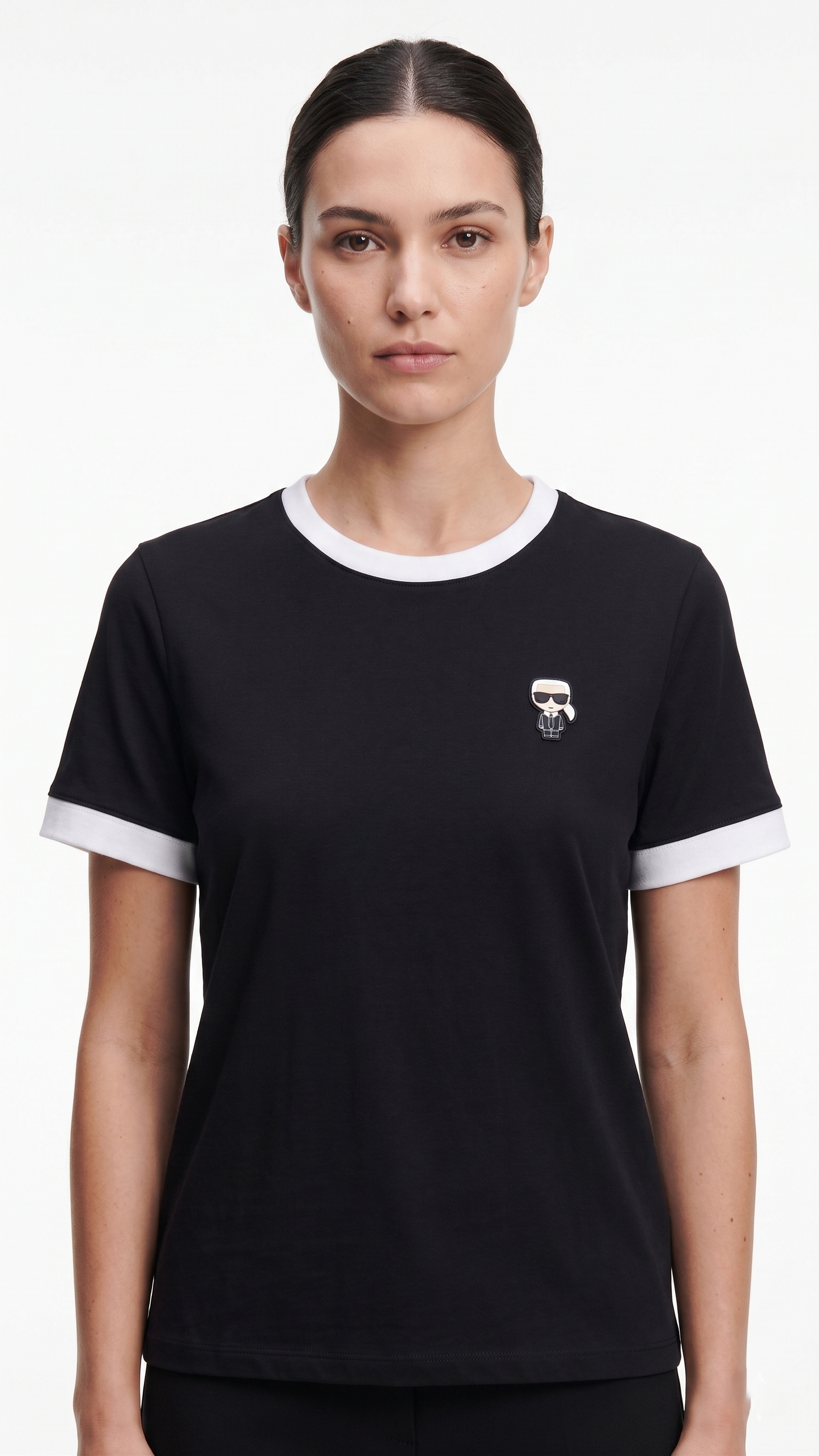 KARL T-SHIRT B-5005 BLACK / Small