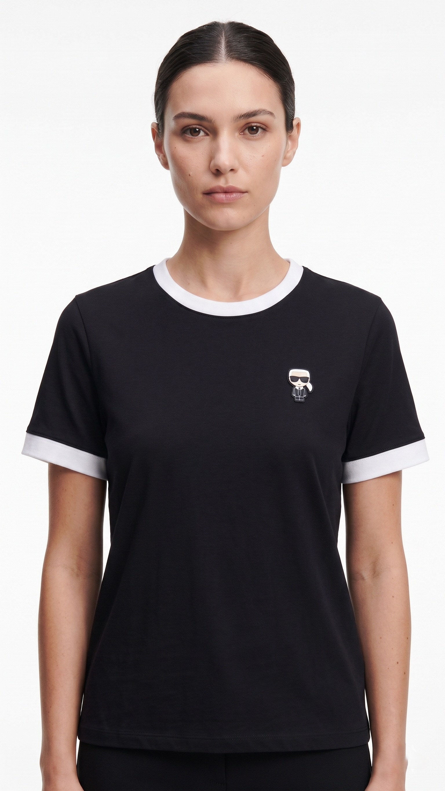 KARL T-SHIRT B-5005 BLACK / Small