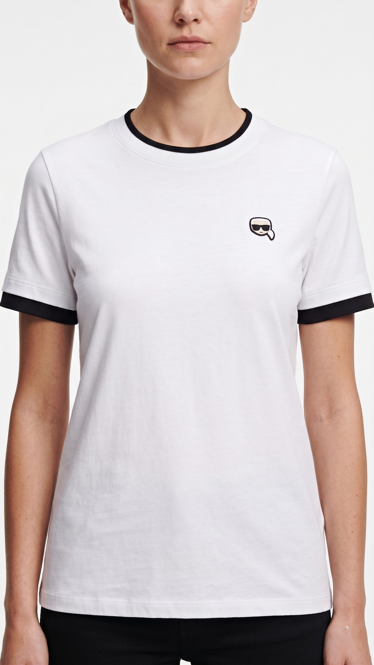 KARL T-SHIRT B-5005 WHITE / Small
