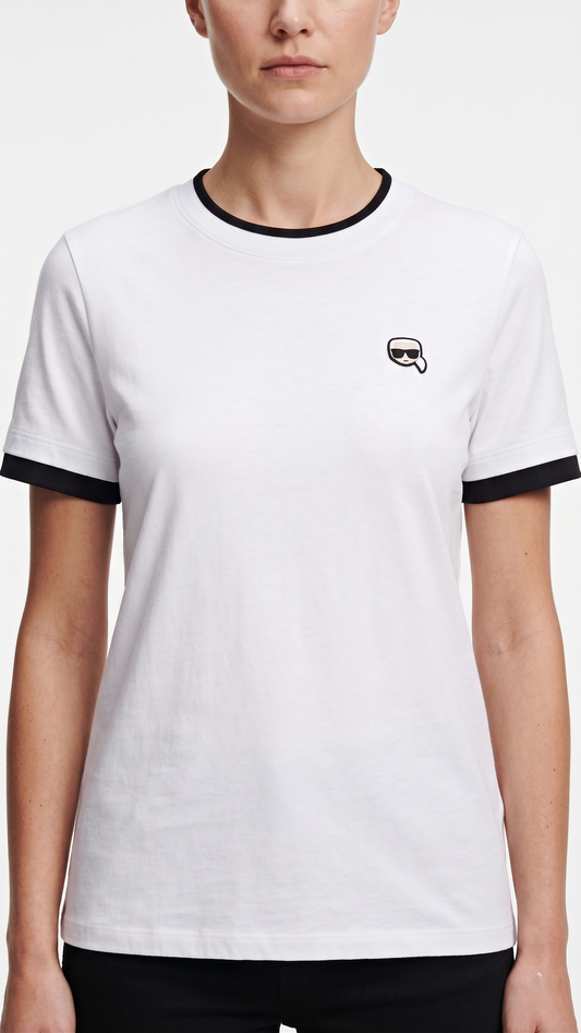 KARL T-SHIRT B-5005 WHITE / Small
