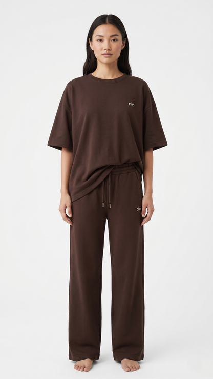 ALO SET 5052 brown / S