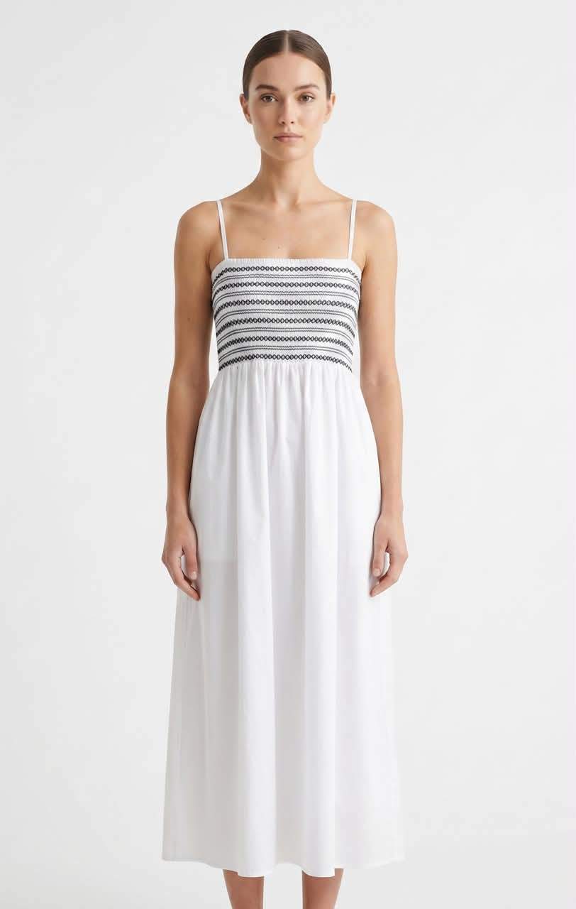 BASIC DRESS WHITE S565 white / M