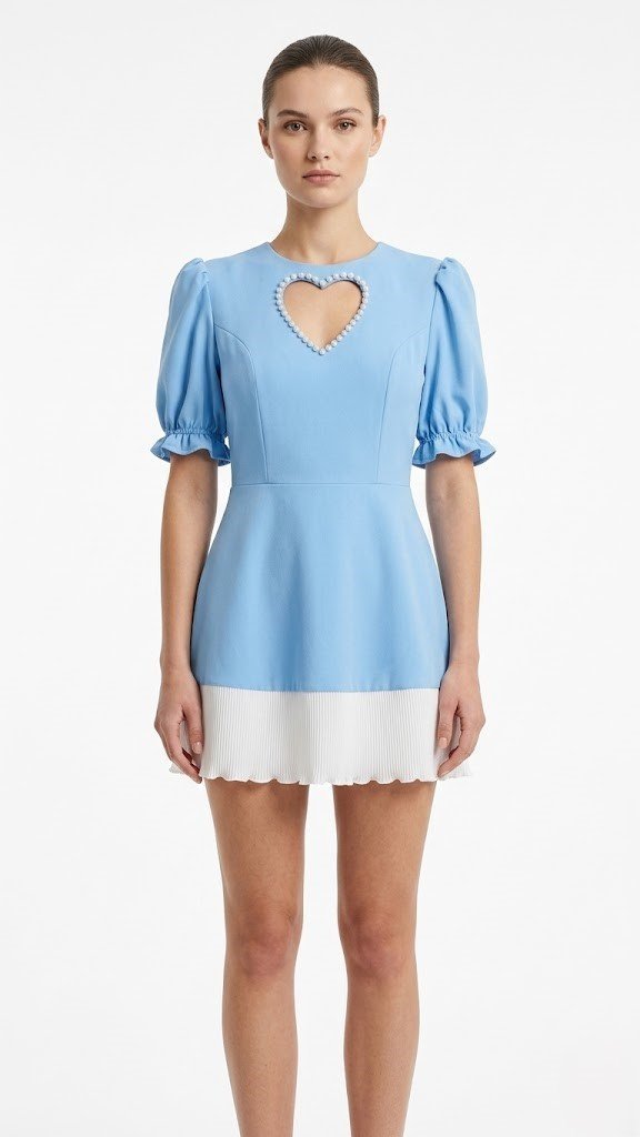 BASIC DRESS 00612 blue / L