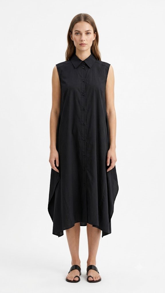BASIC DRESS BLACK black / S