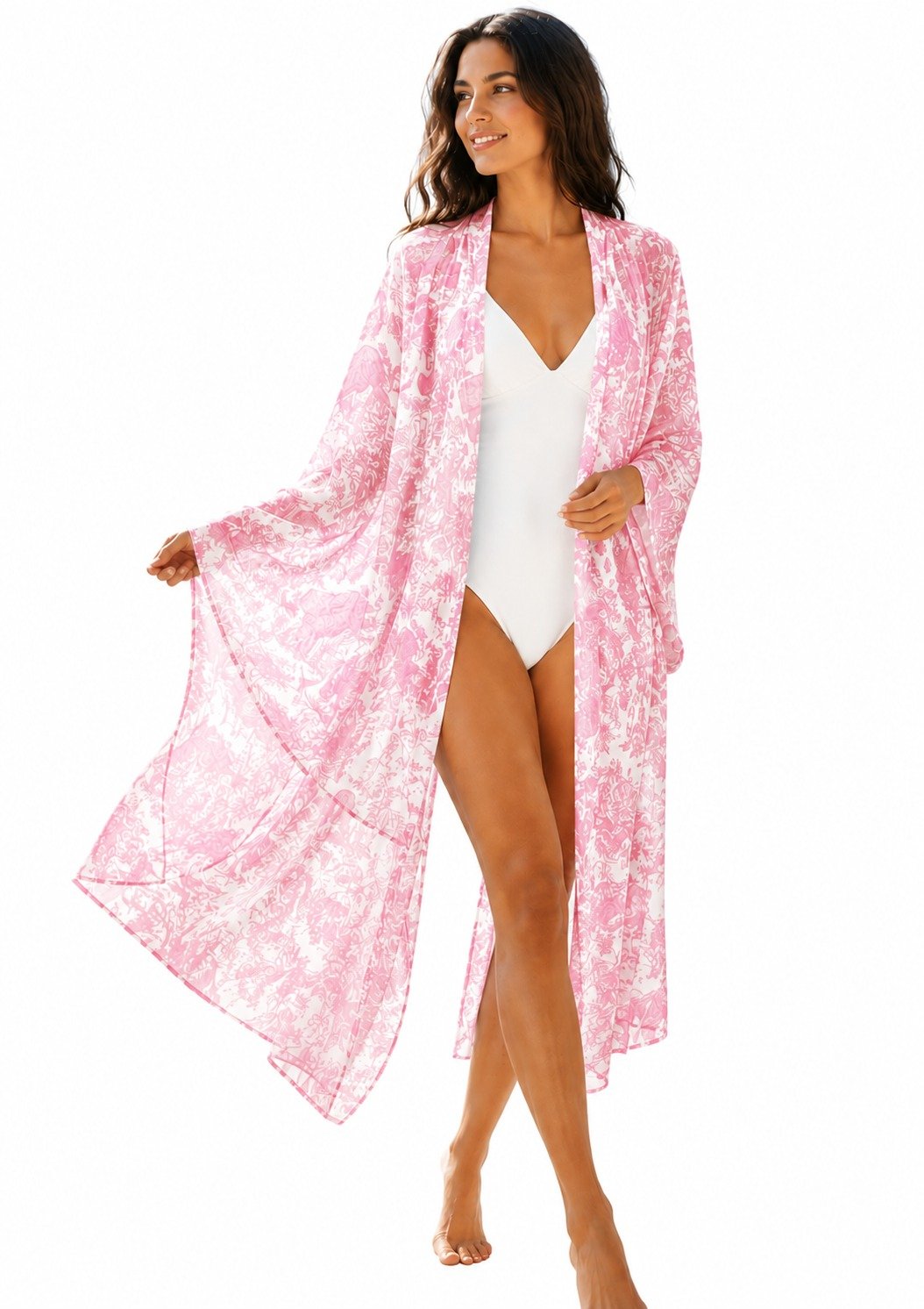 BASIC PAREO PINK pink / One Size