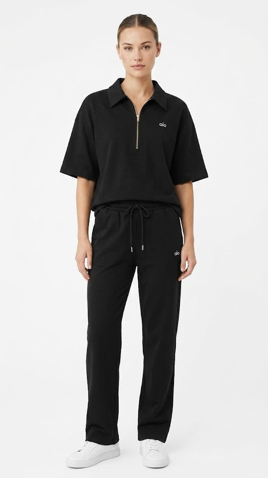 ALO SET BLACK 1034 black / S