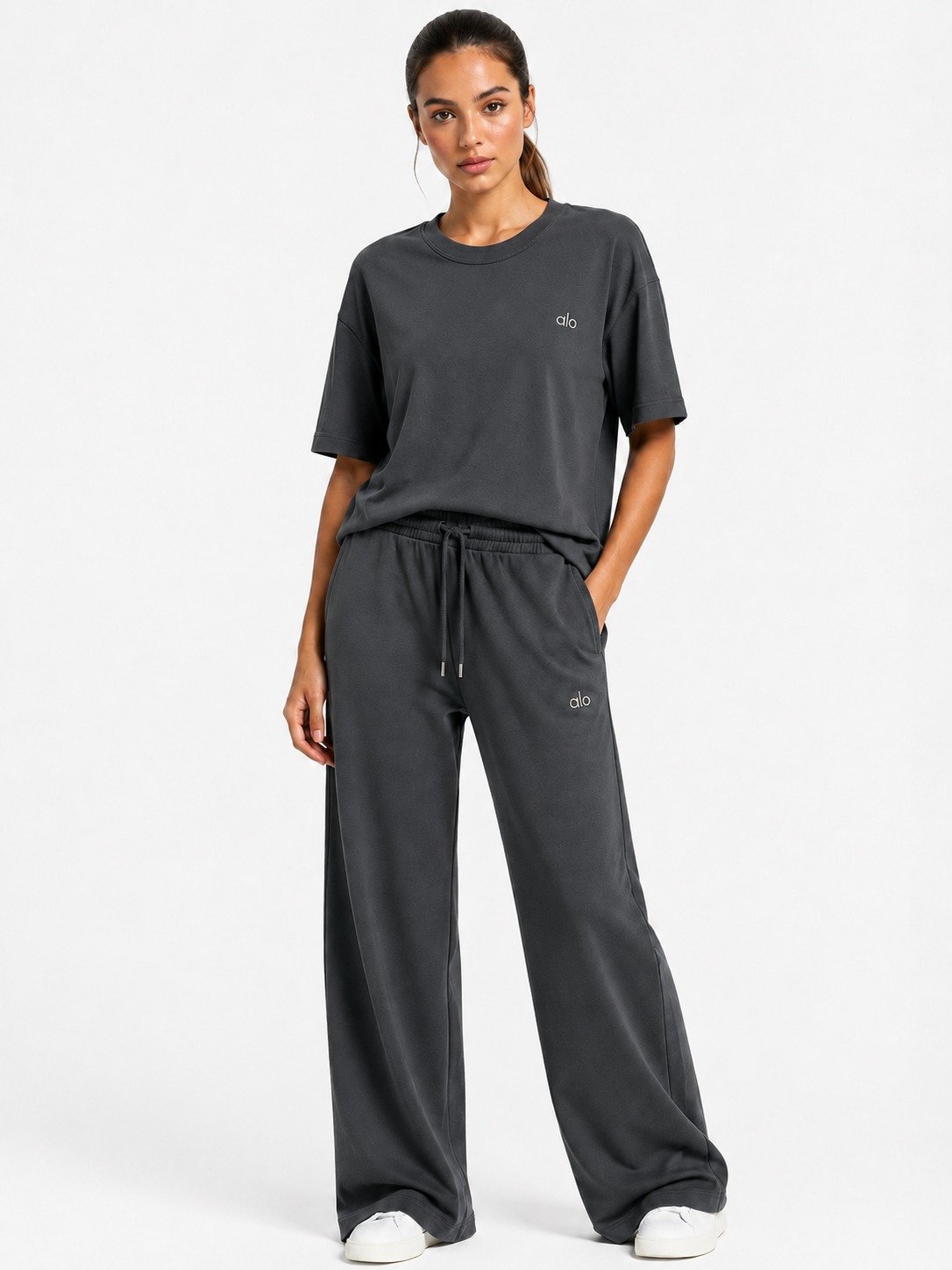 ALO SET GREY 1023 grey / S