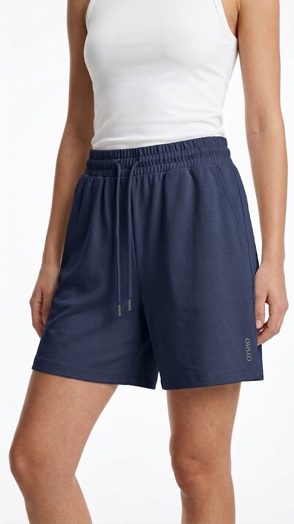 OYSHO SHORT NAVY 4438 navy / S