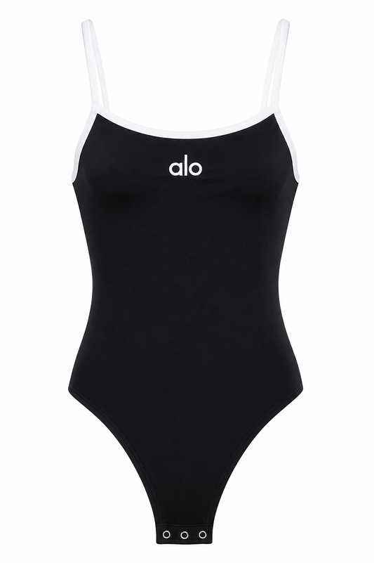 ALO BODYSUIT BLACK black / L
