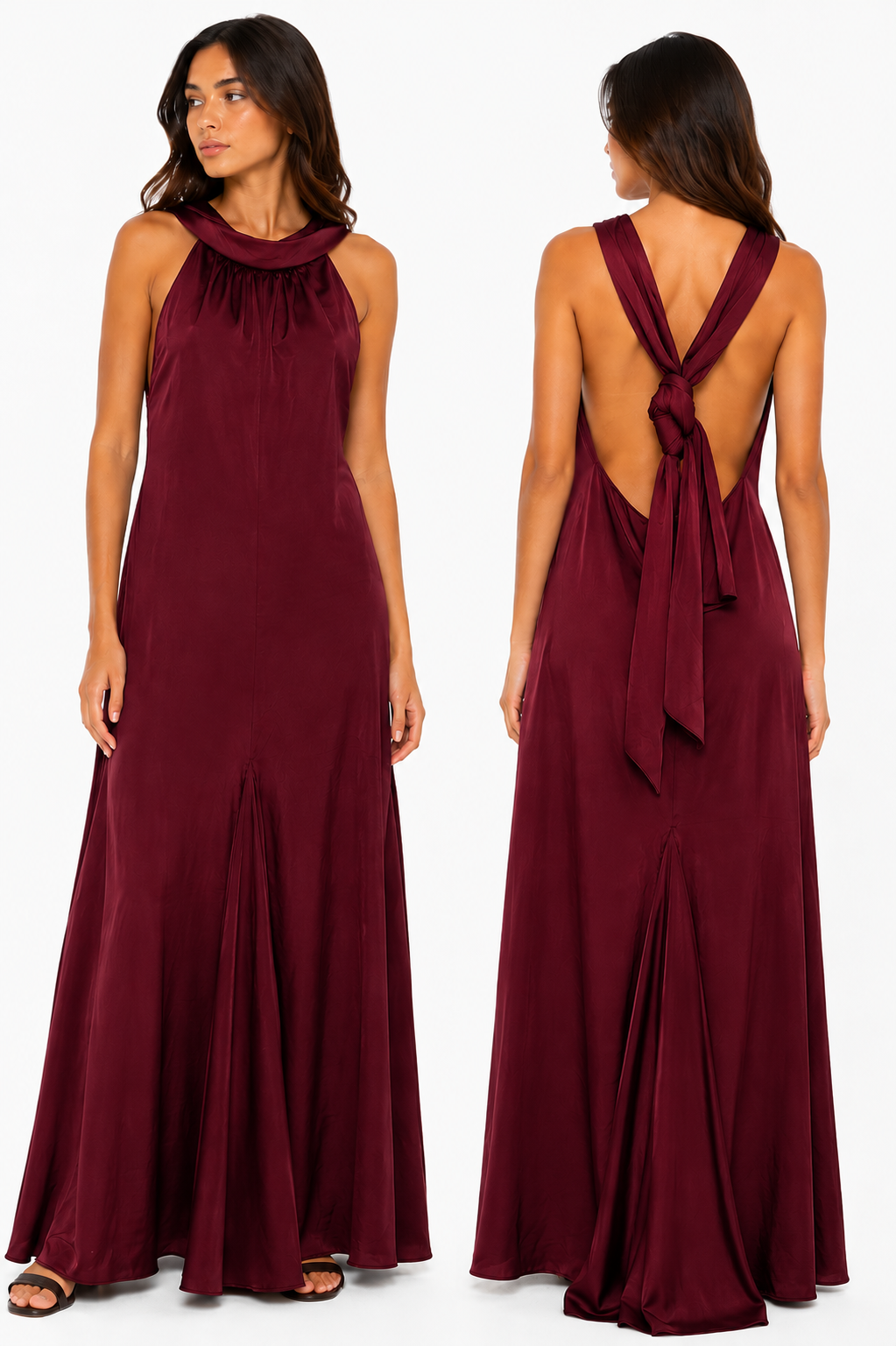SOBE DRESS 2050-08 BORDO bordo / S