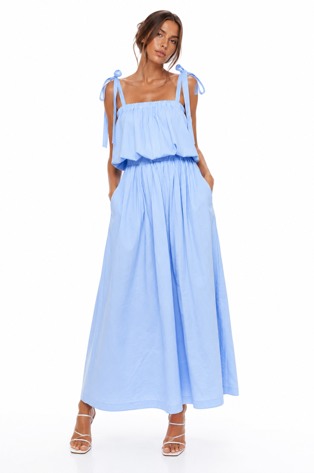 SOBE DRESS 2050-08 BLUE blue / S