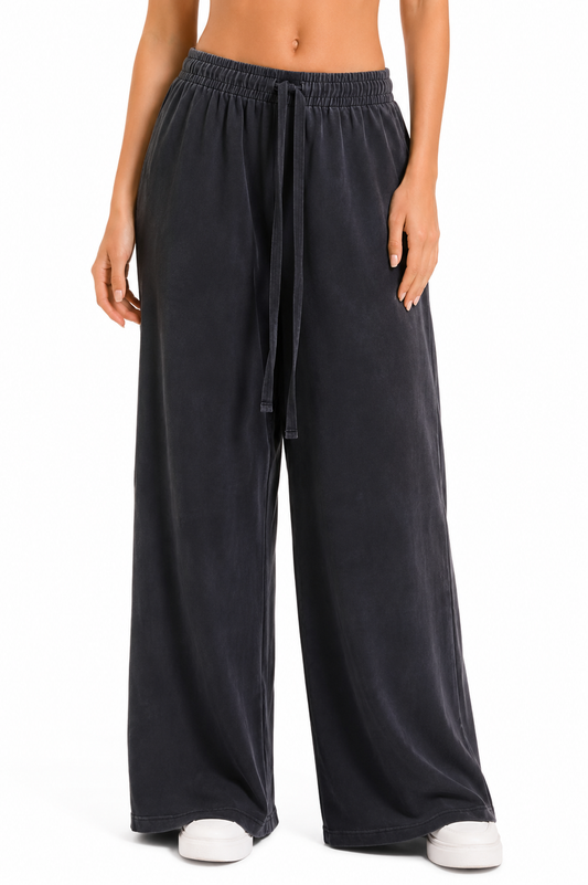 MASSIMO DUTTI PANTS PANT D.GREY dark grey / S