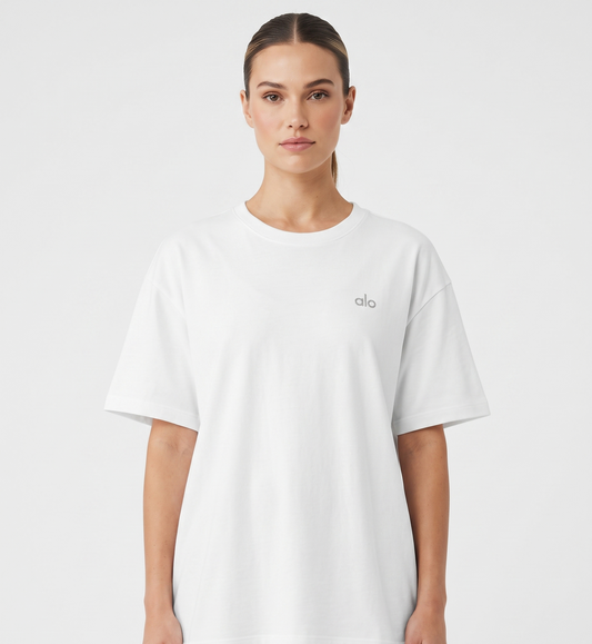 ALO T-SHIRT WHITE white / S