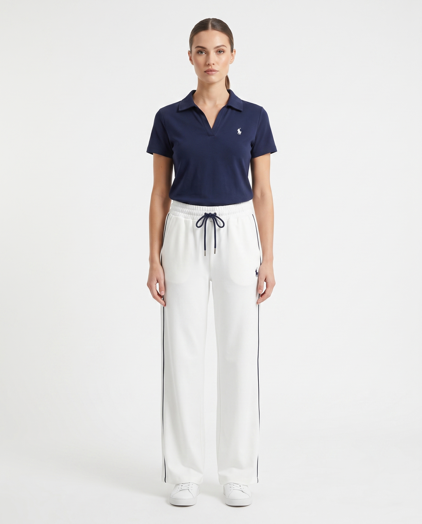 RALPH LAUREN SET NAVY&WHT 262050 navy&white / S