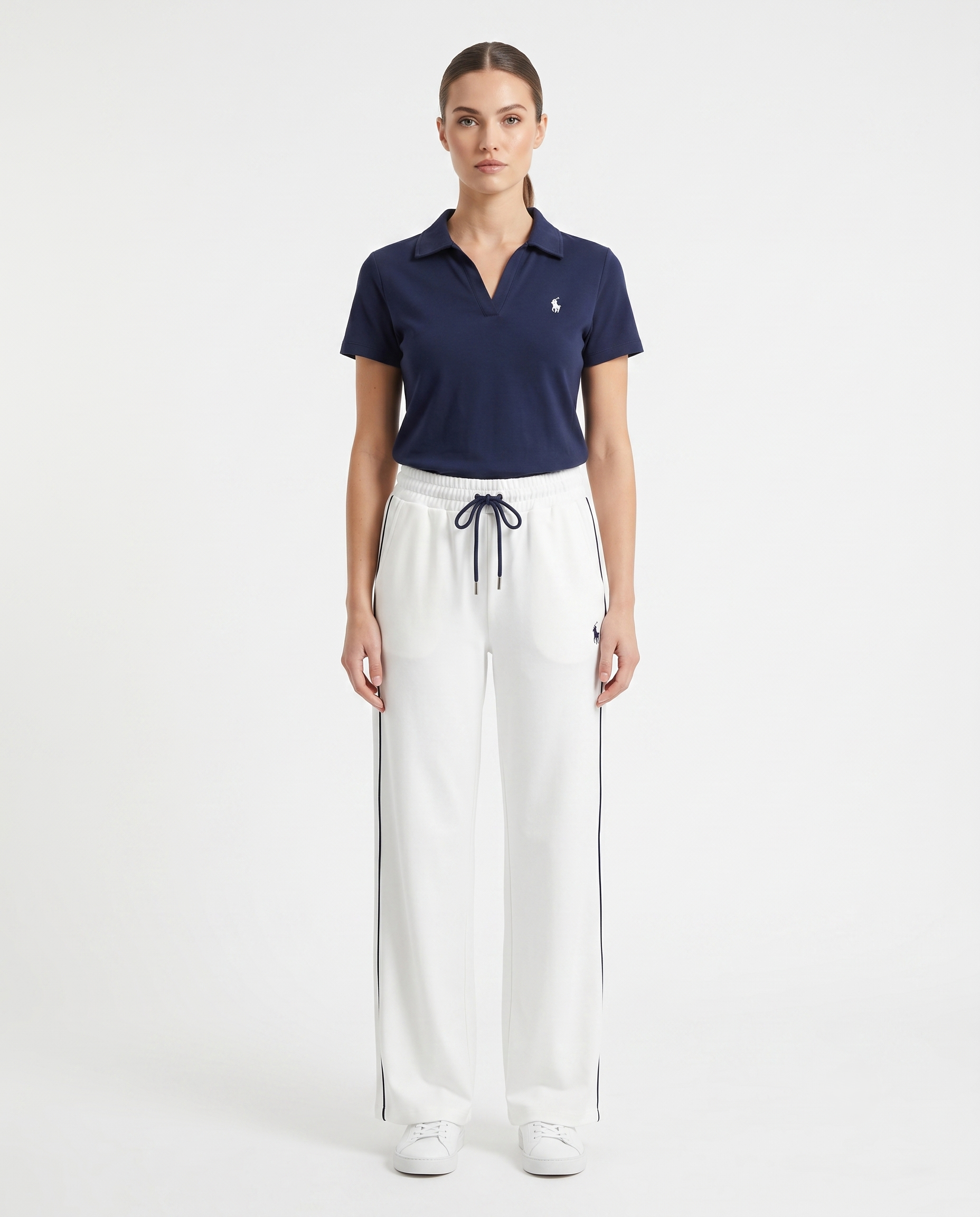 RALPH LAUREN SET NAVY&WHT 262050 navy&white / S