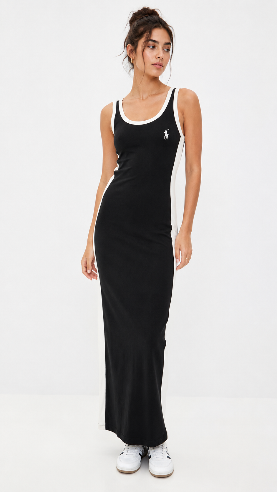 RALPH LAUREN DRESS BLK&WHT 4002 black&white / S