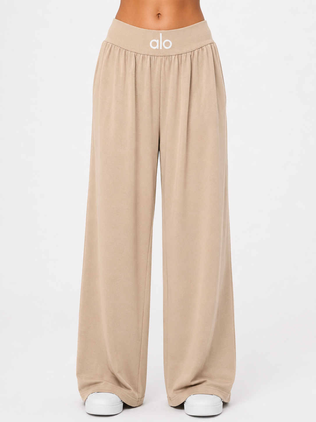ALO PANTS PANT 7009 LIGHT BEIGE light beige / S