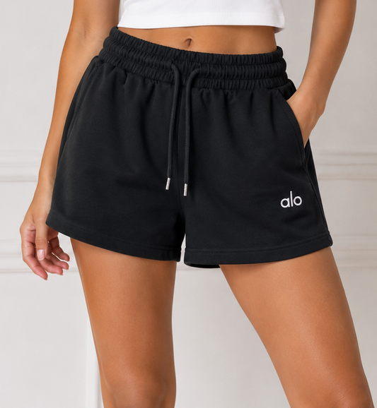 ALO SHORT BLACK black / S