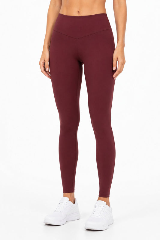 OYSHO LEGGING BORDO 01 bordo / S