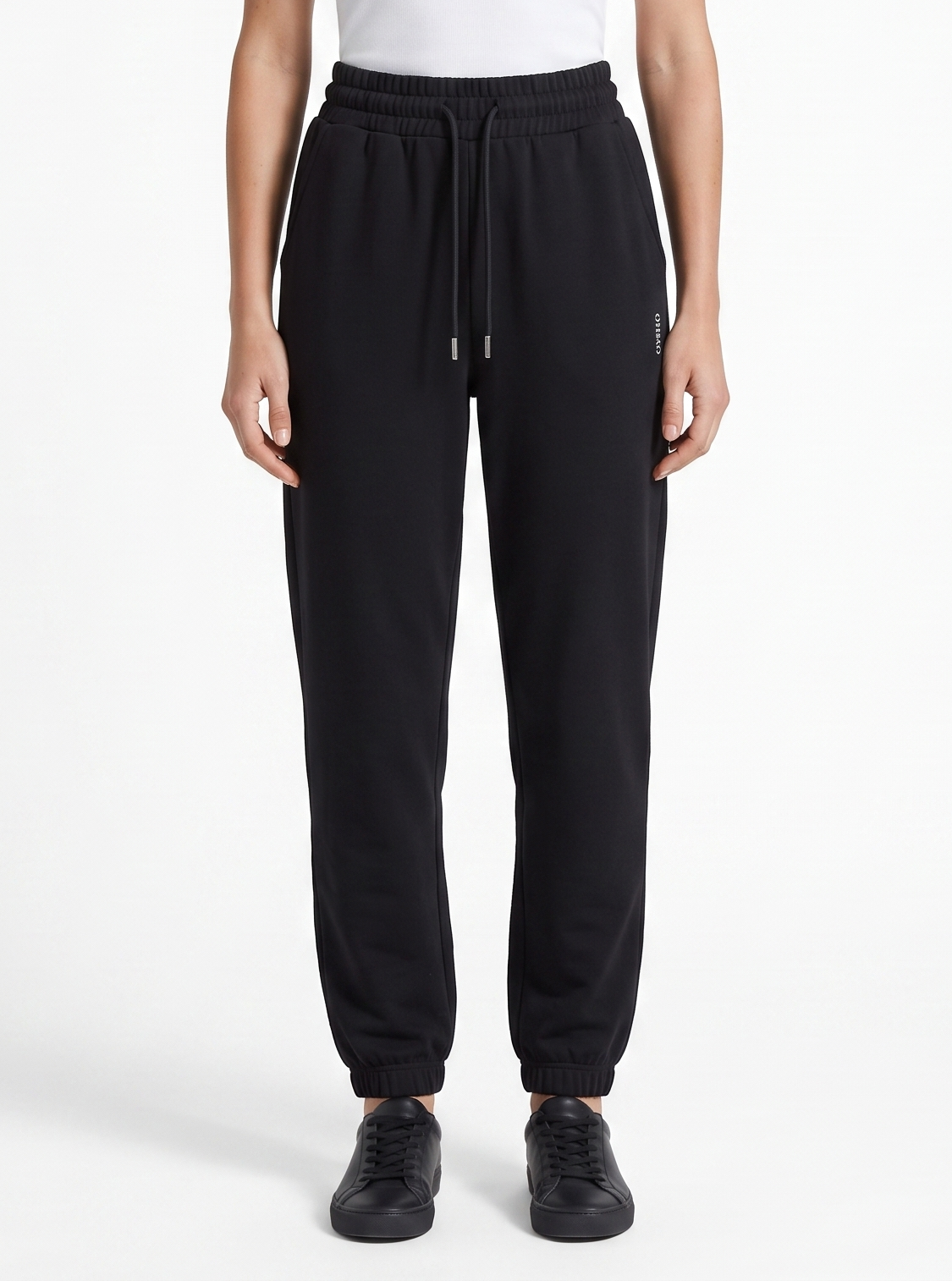 OYSHO PANTS PANT BLACK 0044 black / S