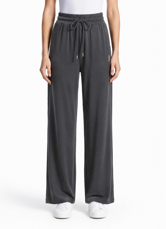 OYSHO PANTS PANT D.GREY 0044 dark grey / S