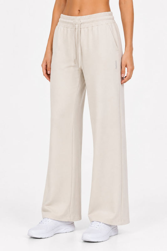 OYSHO PANTS PANT BEIGE 0044 beige / S