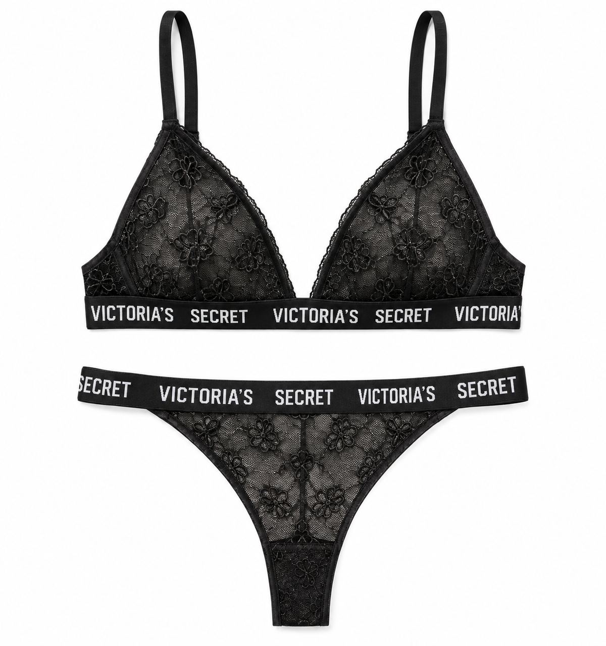 Victorias Secret Underwear Set Black Underwear Set S / Black
