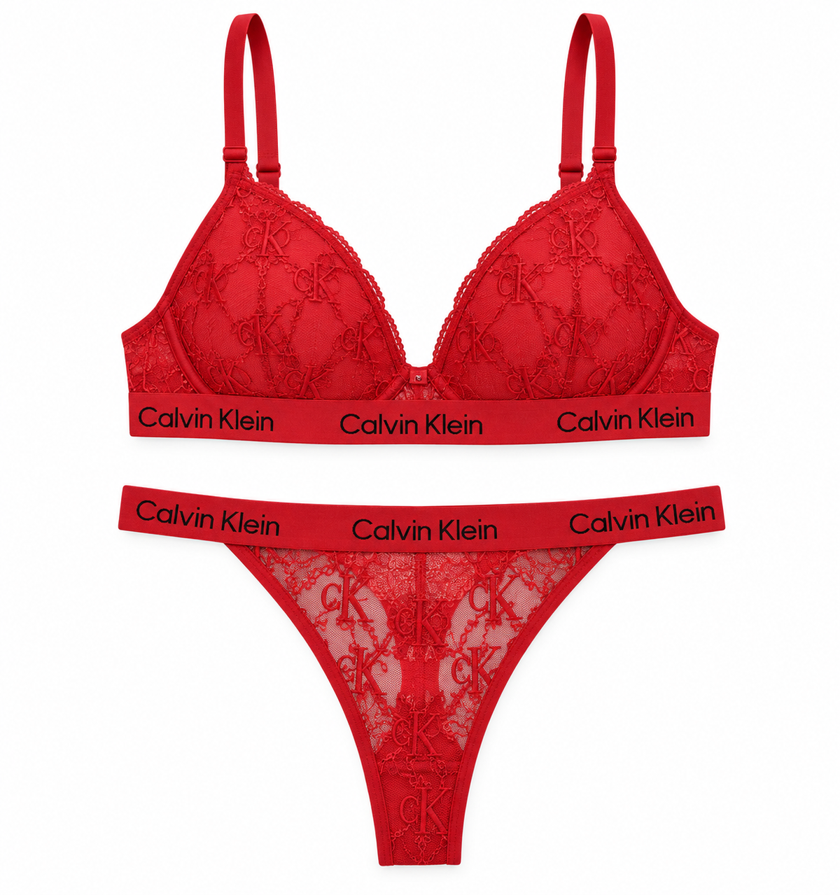 Calvin Klein Underwear Set Red Underwear Set L / Red
