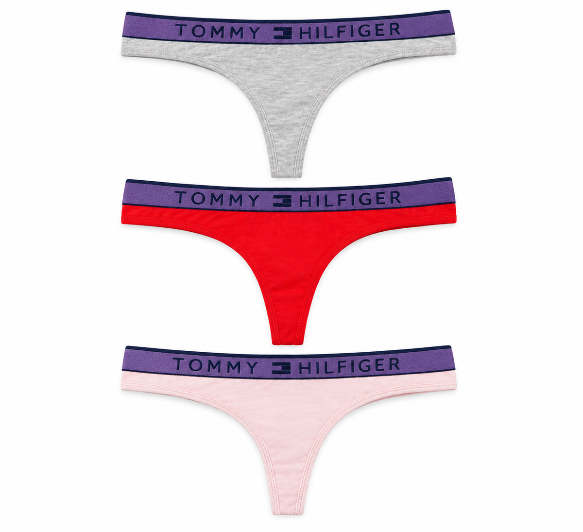 Tommy Underwear String 3Oc Mix-1 Underwear String S / Mix