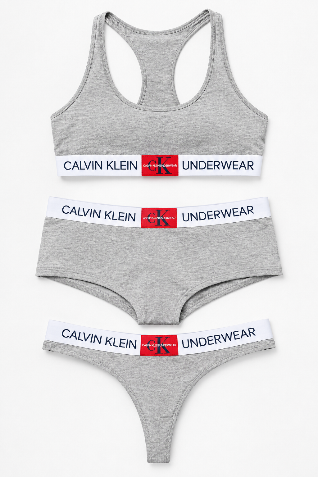 Calvin Klein Underwear Set Grey Underwear XL / Grey
