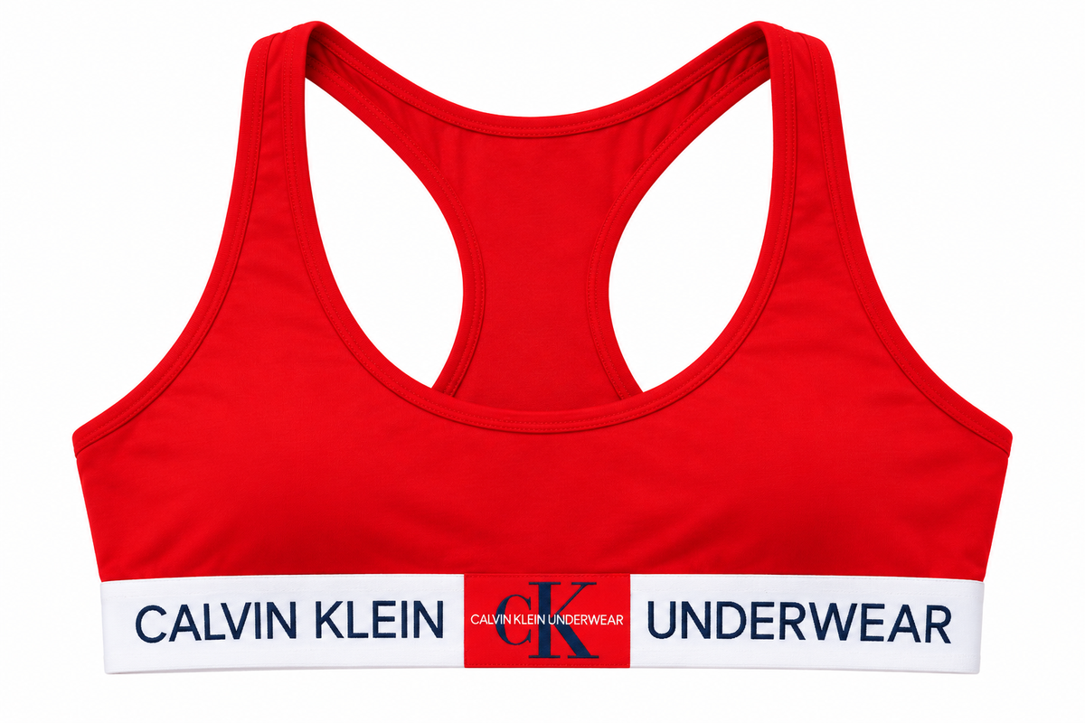Calvin Klein Bra Underwear Set *3 Red Bra S / Red