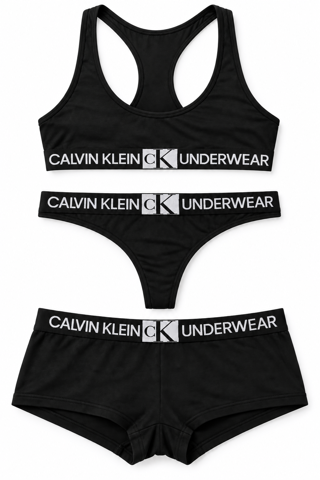 Calvin Klein Underwear Set *3 Black Underwear L / Black