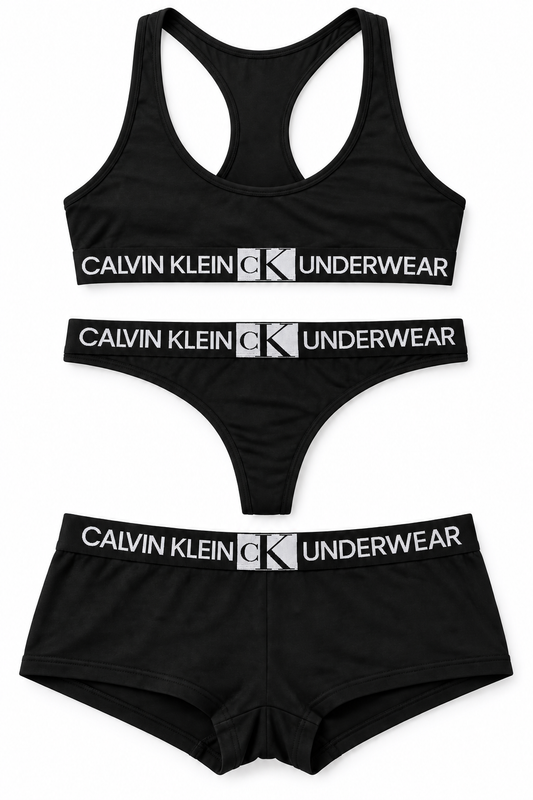 Calvin Klein Underwear Set *3 Black Underwear L / Black