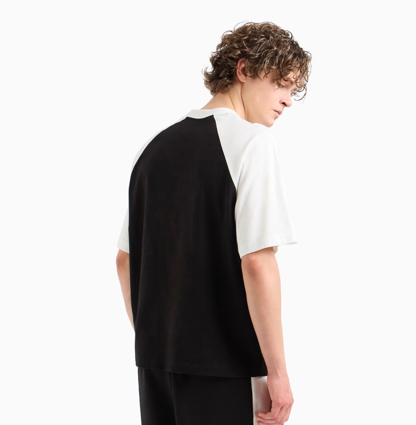 Armani Exchange Men T-shirt Black&White / M