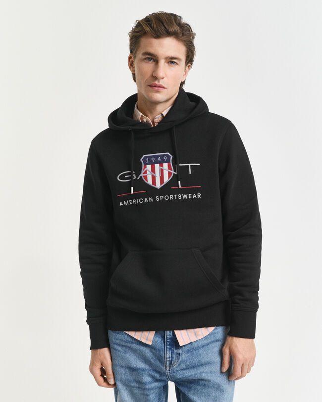 Gant Hoodie Black 4213 Black / M
