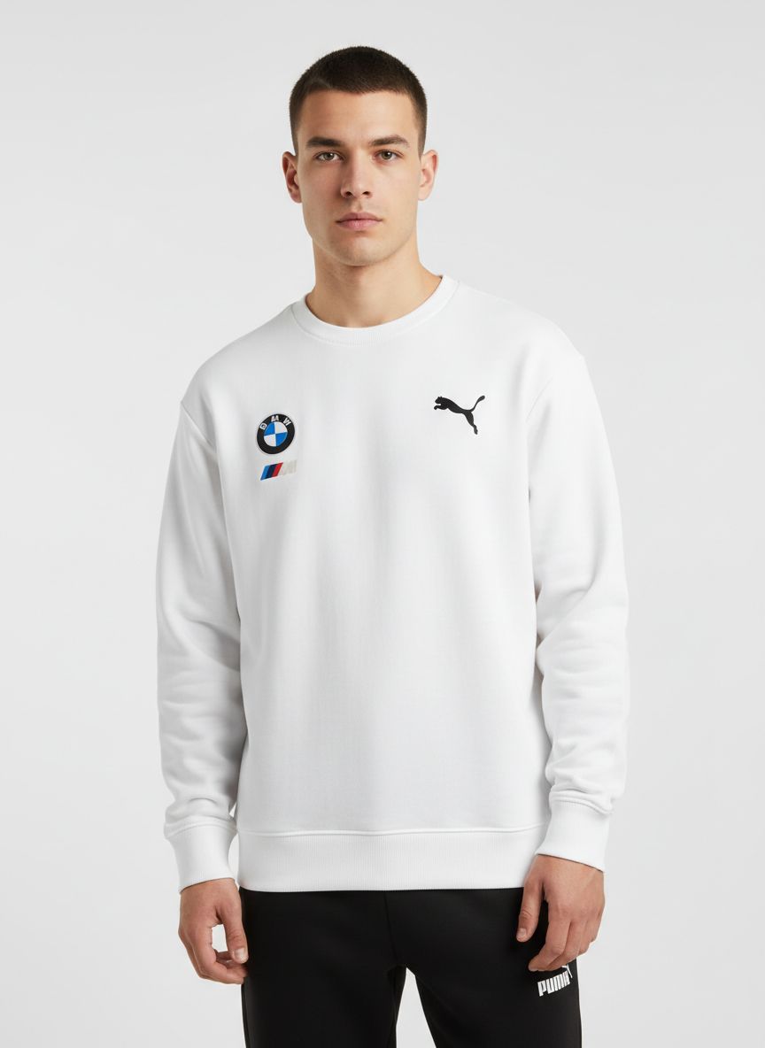 Puma Sweatshirt BMW White White / S