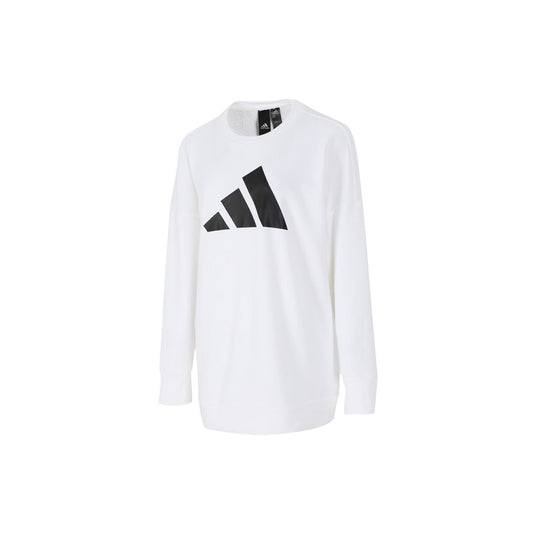 Adidas Sweatshirt White&Black 001 Dri-Fit White&Black / S