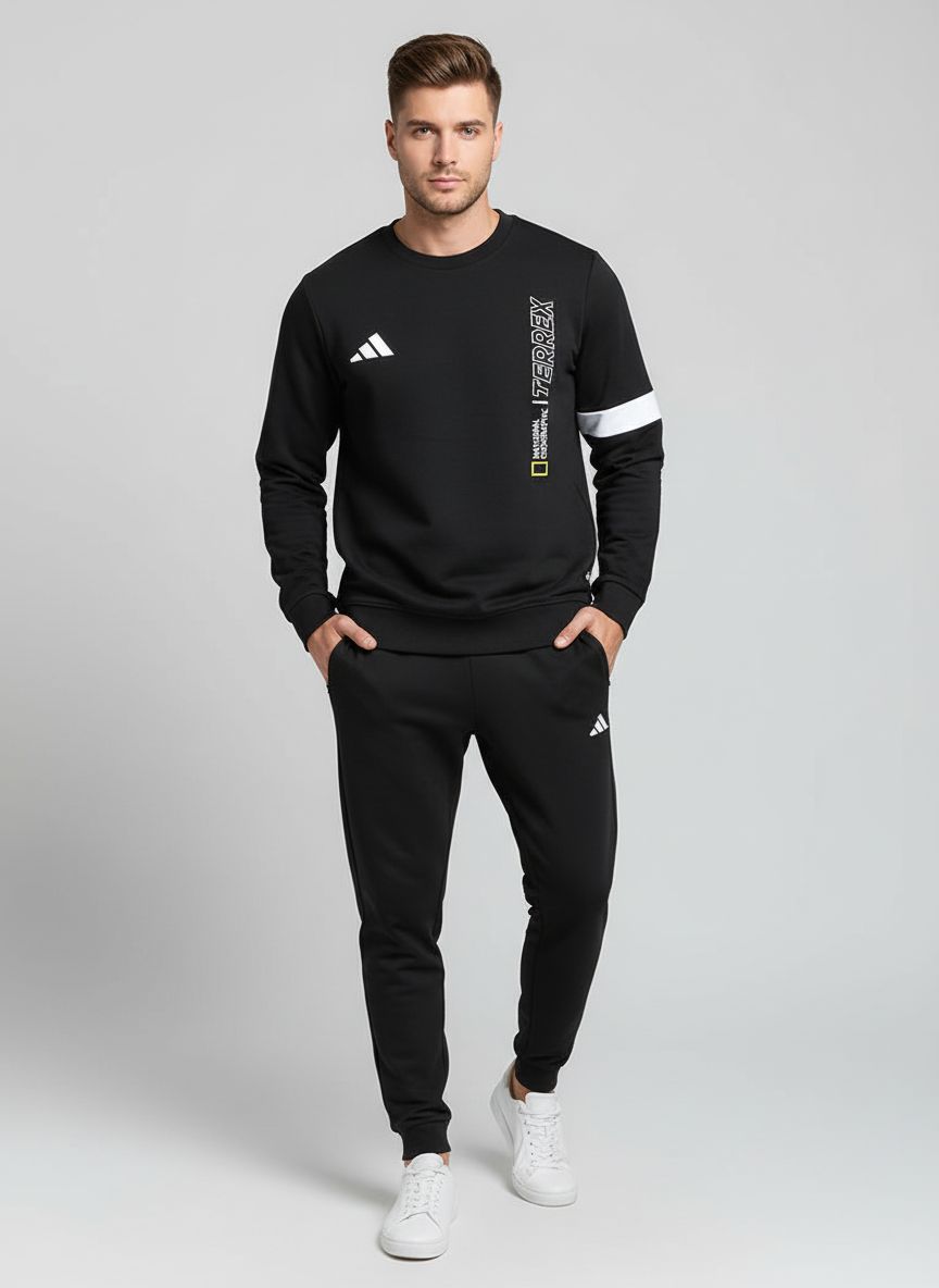 Adidas Sweatshirt Black Terrex Black / S