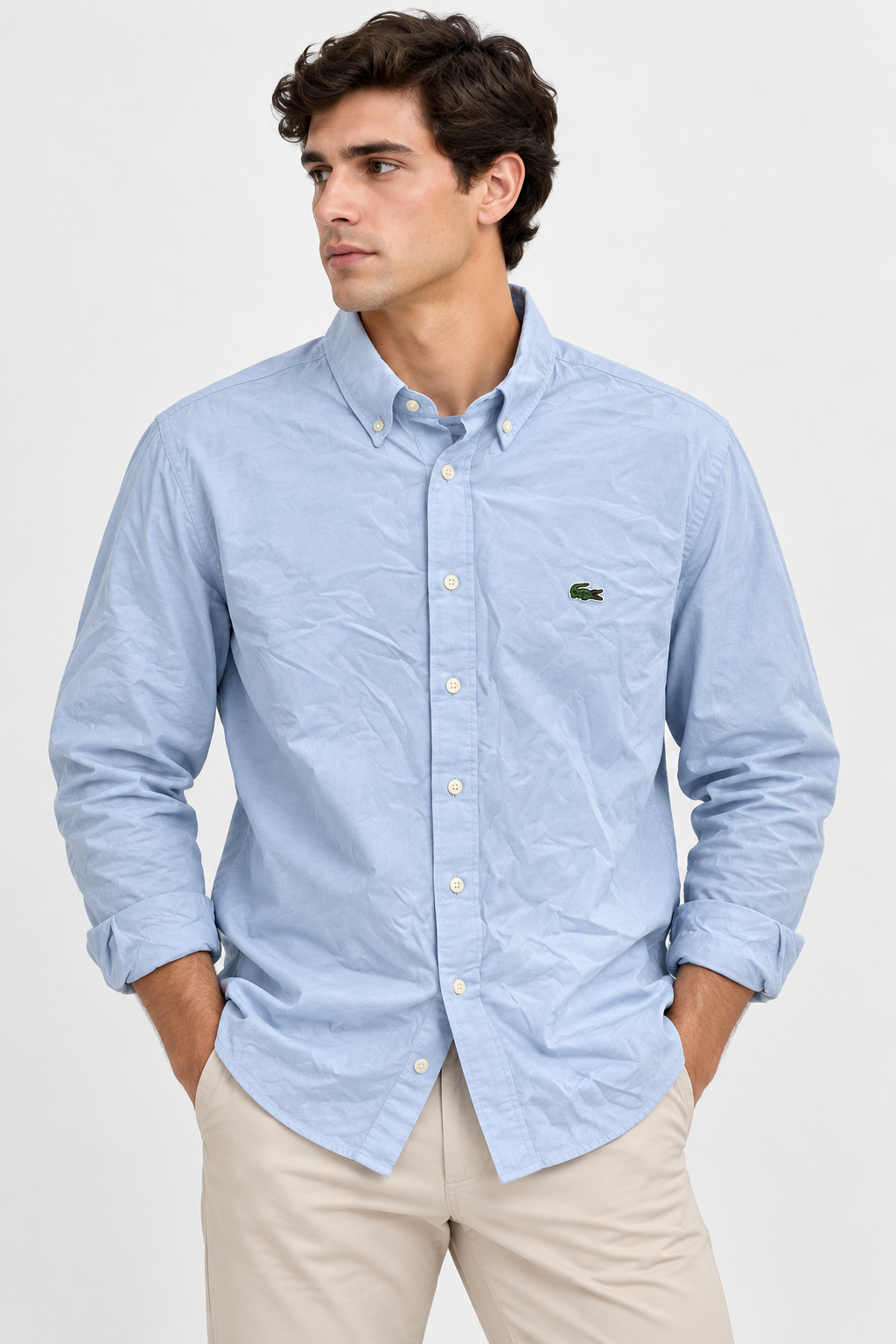 Lacoste Shirt Blue Shirt XL / Blue