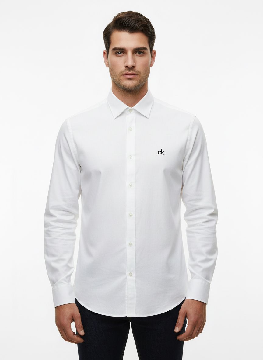 Calvin Klein Shirt White White / S